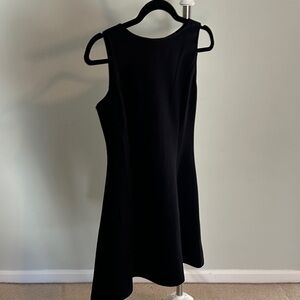 Chic Black Sleeveless Mini Dress